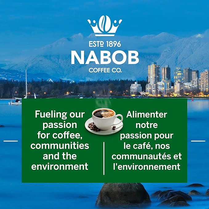 Nabob Organic Gourmet Blend Ground Coffee 915g/32.3 oz. {Imported from Canada}