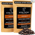 Amara - 2-Pack - Freshly Roasted After Your Order – Specialty Grade Natural Single Origin Medium to Light Roast Whole Bean Coffee No Bitterness Ethically Sourced - Pack of 2 (12 Ounces Each)
