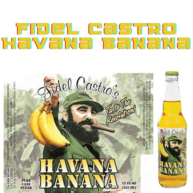 Dictator Soda Pack | 5 Hilarious Novelty Sodas | 12 oz Glass Bottles with Cane Sugar | Includes Crazy Soda Pop Bottle Opener