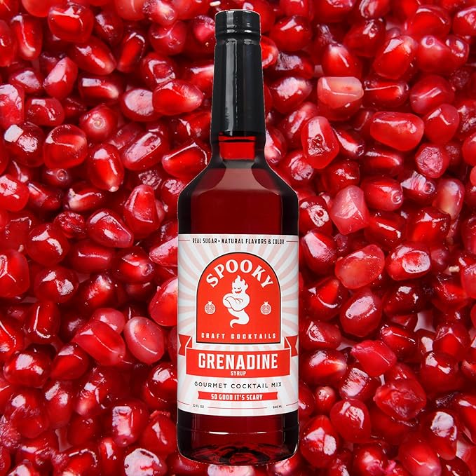 SPOOKY - Cocktail Mix Variety Pack - Featuring Grenadine and Lime Juice - Real Fruit Juices and All Natural Ingredients - Gluten Free - 32 Oz (Pack of 2)