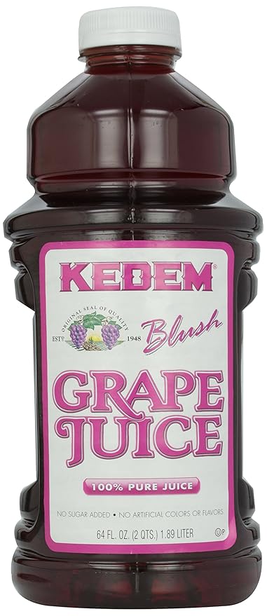 Kedem Juice Grape Blush 8/64 Oz
