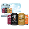 Virgil's Handcrafted Soda Variety Pack - Black Cherry Root Beer Vanilla Cream Orange Cream - 12oz Cans 24 Pack