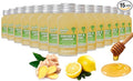15 Pcs Lemon &amp Ginger Shots with Honey - 60ml Hand-squeezed Immunity Shots for Digestion and Energy Boost – No Allergens with Vitamin C and Zinc