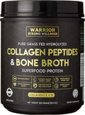 Premium Collagen Peptides Bone Broth Powder: Grass Fed Hydrolyzed Collagen Boost for Healthy Skin Nails Hair Joints Muscles Bones Digestion Keto Friendly Unflavored