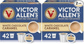 Victor Allen's Coffee White Chocolate Caramel Flavored CappuccinoServe Cups for Keurig K-Cup Brewers42 Count (Pack of 2)