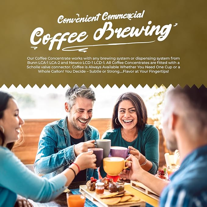 Christopher Bean Coffee - 396 servings 30 to 1 Blend Bag in Box Liquid Instant Coffee or Cold Brew Coffee Concentrate - Hot or Iced Coffee - Chocolate Indulgence