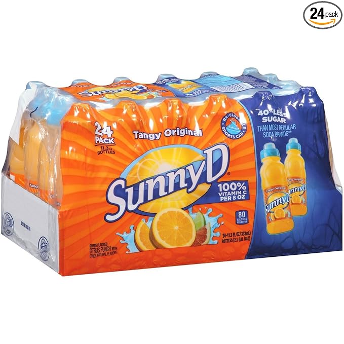 Sunny D Juice Tangy Original 24 ct./11.3 oz.