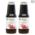 Anna and Sarah 33.8 Oz Organic Red Beet Juice - USDA Organic Certified - Glass Bottle (2 Pack) No Sugar No Artificial Colors No Preservatives No Flavors AddedNOT from CONCENTRATE