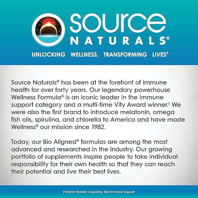 Source Naturals Men's Life Force Multiple Daily Multivitamin &amp Immune Health Supplement - 13 Essential Vitamins Nutrients &amp Minerals - 180 Tablets