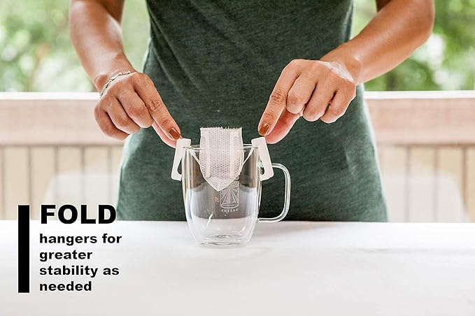 Tribo Coffee Single-Serve Portable Pour Over Drip Coffee | The Privateer Classic Bundle | 15-servings