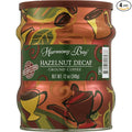 Harmony Bay Hazelnut Decaf Ground Coffee Net Wt. 12 Oz (Pack of 4)
