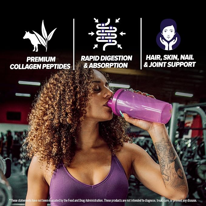 FINAFLEX PURE COLLAGEN Unflavored - 1 lb - Supports Hair Skin Nails &amp Joints - 19g of Grass-Fed Bovine Collagen Peptides Per Serving - 23 Servings