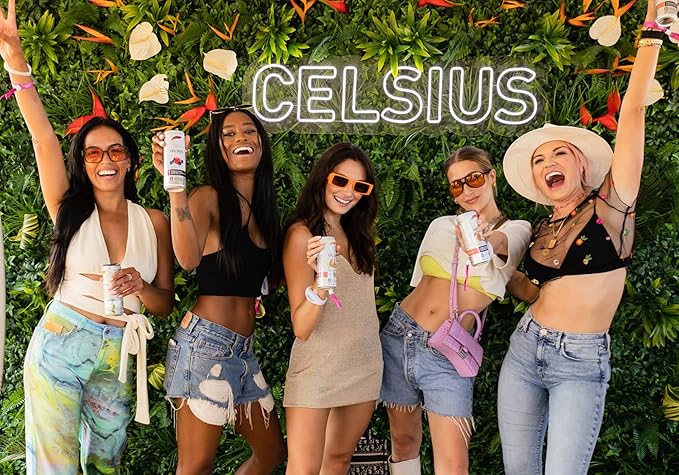 CELSIUS Energy Drink | Assortment of Energy Drinks Flavors is Sugar Free and Keto Friendly Drink – (BETRULIGHT 12 Fl Oz Pack of 6)