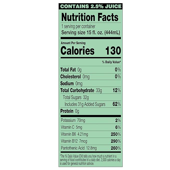 AriZona x Fallout Orange Green Tea Energy Drink 15 fl oz (Pack of 12) - 190mg Caffeine per Can