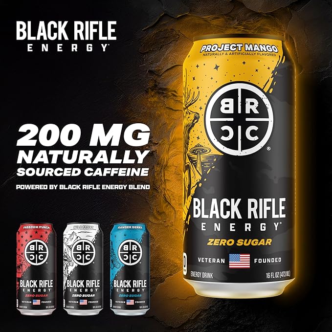 Black Rifle Coffee Company Project Mango 16 oz 12 ct
