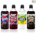 SodaStream Pepsi Wild Cherry Zero MTN Dew Code Red Zero Starry Zero &amp Mug Root Zero New Pour Bottle Variety Pack 440ml (Pack of 4)