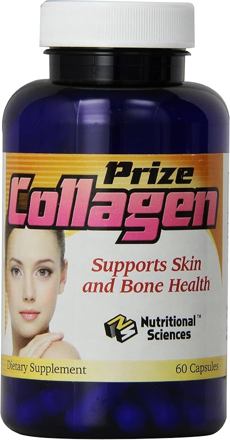 Diet Supplements Smooth Skin Support Prize Collagen 60 Count