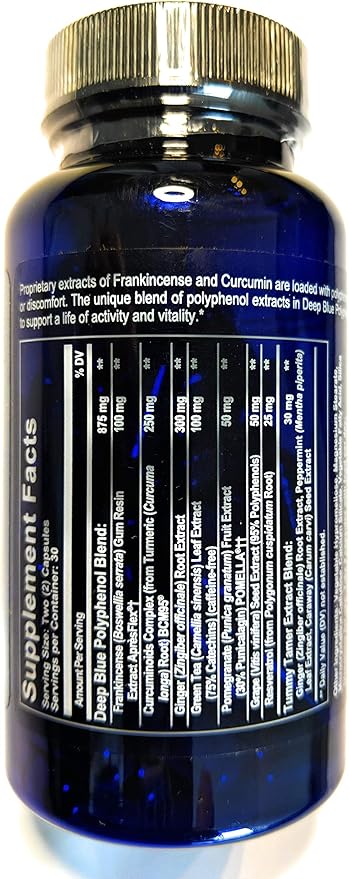 doTERRA - Deep Blue Polyphenol Complex - 60 Vegetarian Capsules