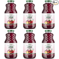 Organic Red Beet + Juice by Pure Anatolia - USDA Organic Gluten Free Vegan No Preservatives Non GMO Rich in Vitamin C Immunity Boosting - Reusable 6 Glass Bottles of 32 fl oz.