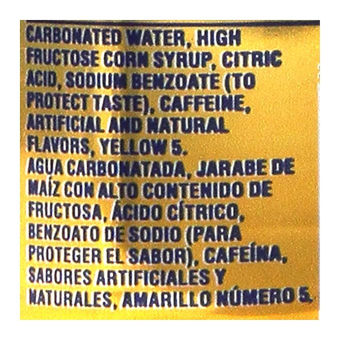 Inca Kola Golden Carbonated la kola dorada - 12 oz cans - 12pk