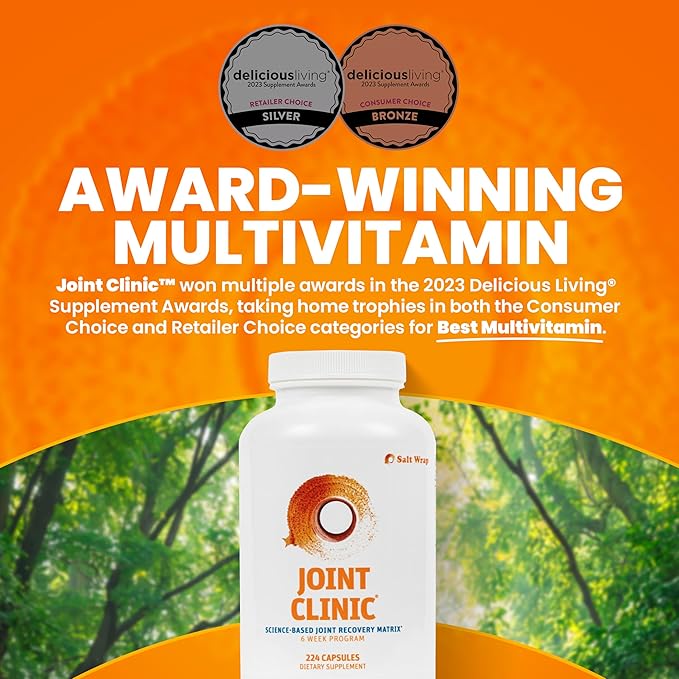 SaltWrap Joint Recovery Bundle (Collagen Synthesis + Joint Clinic Multivitamin)