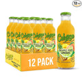Calypso Limeade Pineapple Peach Limeade Made with Real Fruit 16 Fl Oz Glass Bottles (Pack of 12)