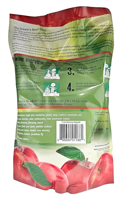 Brewer's Best Cider House Select Cranberry Apple Kit