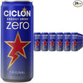 Ciclon Energy Drink Zero Original No Calories No Sugar No Carbs 24 Cans (10 Fl Oz)