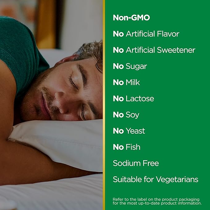 Nature's Bounty Sleep + Stress Support Sleep3 Maximum Strength 100% Drug Free Sleep Aid Dietary Supplement with Ashwagandha Time Release Technology 10mg 28 Tri-Layered Tablets (Pack of 2)