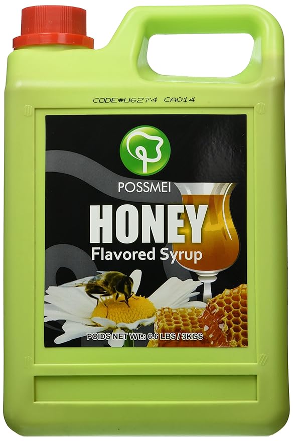 Possmei Flavored Syrup Honey 6.6 Pound