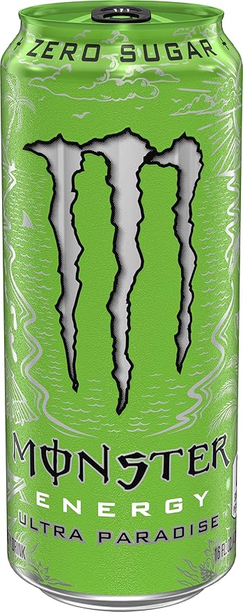 Monster Energy Drink Ultra Paradise &amp Watermelon Variety Pack 24 Cans | 12 of Each Flavor 16 fl oz cans