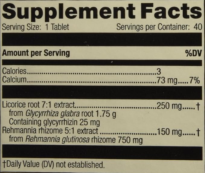 Adrenal Complex 40 Tabs by Mediherb