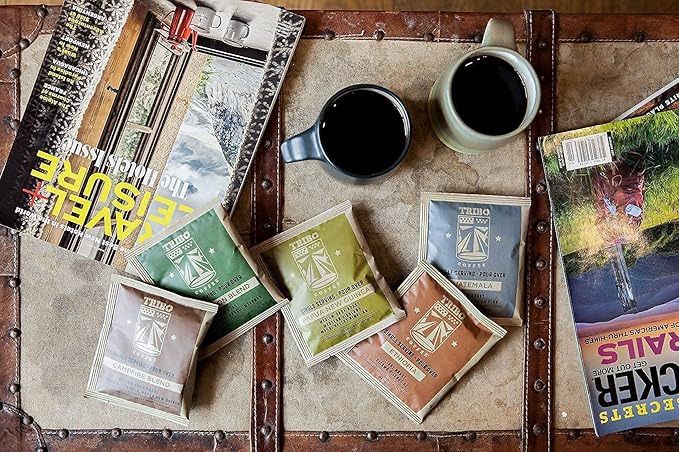 Tribo Coffee Single-Serve Portable Pour Over Drip Coffee | The Wheel | 10-servings each (20 total servings)
