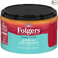 Folgers Simply Smooth Mild Roast Ground Coffee 23 Ounce (Pack of 6) Gentle on Your Stomach