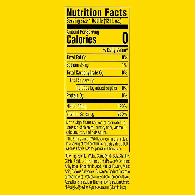Cellucor C4 Energy Non-Carbonated Zero Sugar Energy Drink Pre Workout Drink + Beta Alanine Icy Blue Razz 12 Fl Oz (Pack of 12)