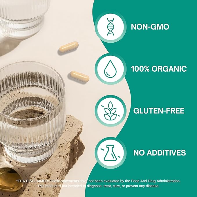 Marine Collagen Peptides - Hair Skin Nails &amp Joint Supplement - Organic Marine Collagen for Women &amp Men Non-GMO Gluten-Free No Fillers 60 Marine Collagen Capsules