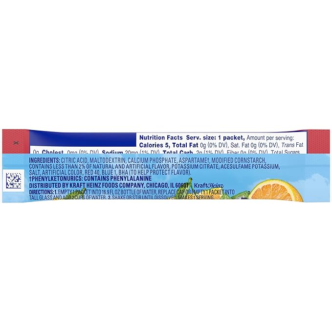 Crystal Light Fruit Punch On-The-Go 0.09 Ounce (Pack of 20)