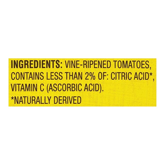 Red Gold Fresh Tomato Juice No Salt Added Kosher and Gluten Free 46 Ounce Can 2-Pack