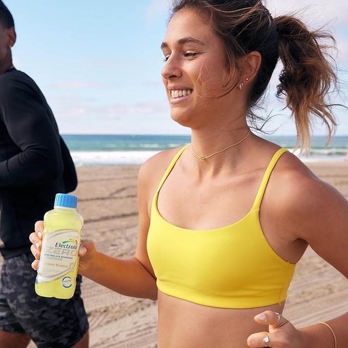 Electrolit Hydration Electrolyte Drinks Sports Beverages with Electrolytes Magnesium Calcium &amp Potassium Recovery Drink for Post Workout 12 Pack (Zero Lemon Breeze)