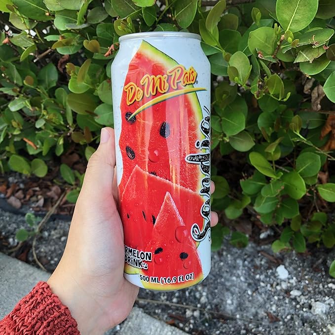 De Mi Pais Watermelon Juice 16oz / Jugo de Sandia 16oz (12)