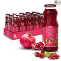 Pomegranate Raspberry Cranberry 8.4 Ounce Glass Bottle (Pack of 15) Cold Pressed Juice Non-GMO Gluten Free Kosher Certified Preservative Free
