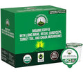 Organic Mushroom Coffee Pods with Lion's Mane Reishi Cordyceps Turkey Tail and Chaga Mushrooms. High Altitude Low Acid Smooth Tasting Fair Trade 72 Nootropic Coffee Pods (Medium Roast Ground)