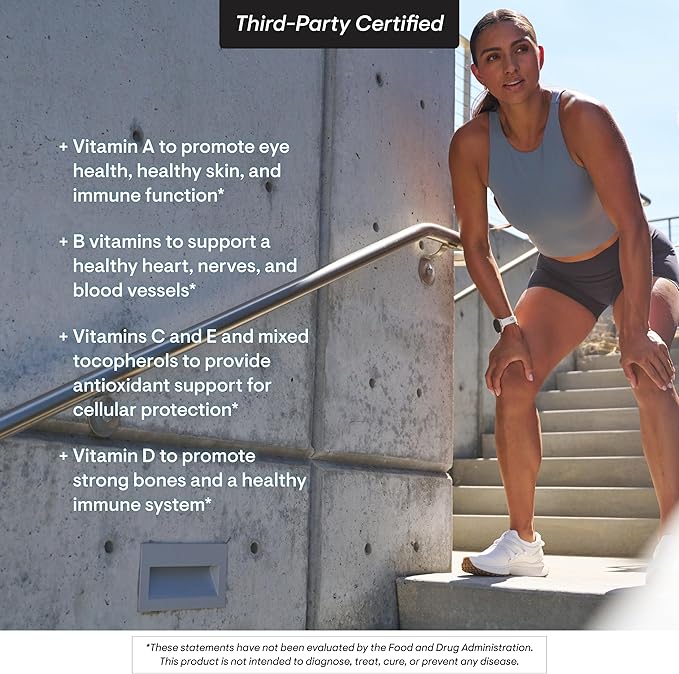 THORNE - Basic Nutrients 2/Day - Comprehensive Daily Multi-Vitamin with Optimal Bioavailability - Vitamin &amp Mineral Formula - Third-Party Certified - Gluten Dairy &amp Soy-Free - 120 Capsules