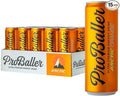 ProBaller Clean Energy Drink - Athlete-Grade Energy for Focus &amp Performance Naturally Sweetened with Agave NSF Certified for Sport Natural Caffeine Biotin Electrolytes Amino Acids &amp B Vi