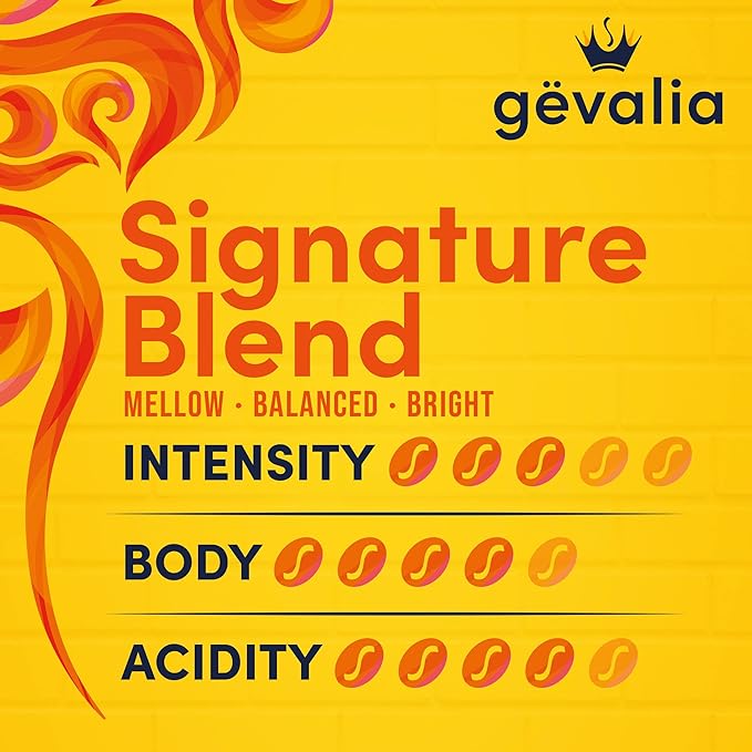 Gevalia Signature Blend Mild Light Roast K-Cup Coffee Pods 84 ct Box