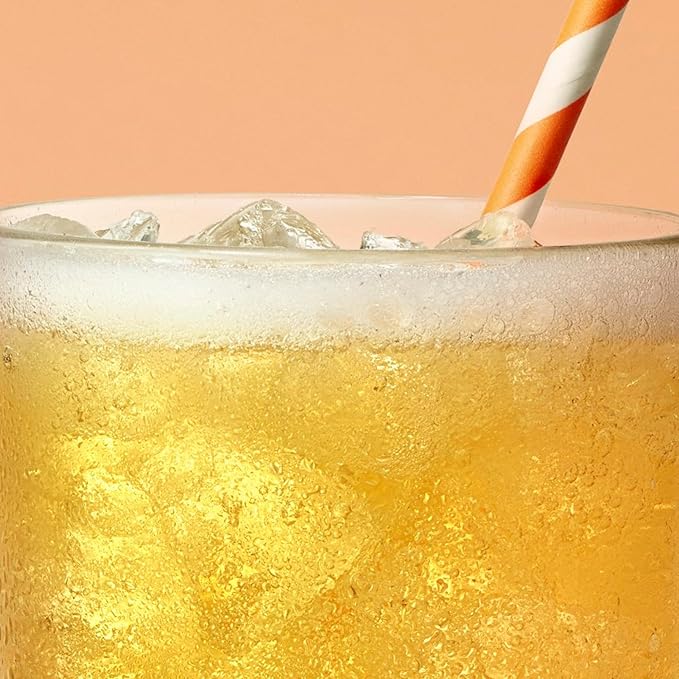 OLIPOP Prebiotic Soda Pop Orange Squeeze A New Kind of Soda Packed with Prebiotics Fiber and Botanicals Gluten Free GMO Free 12oz (12-Cans)