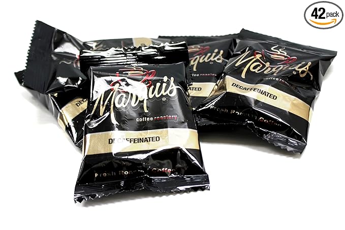 Marquis Colombian Decaf Ground Coffee Packages 1.5oz