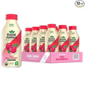 Saint James Iced Tea - Organic Black Tea - Non-GMO Gluten Free Zero Calorie Zero Sugar - Red Raspberry 12 Pack (16 fl oz each)