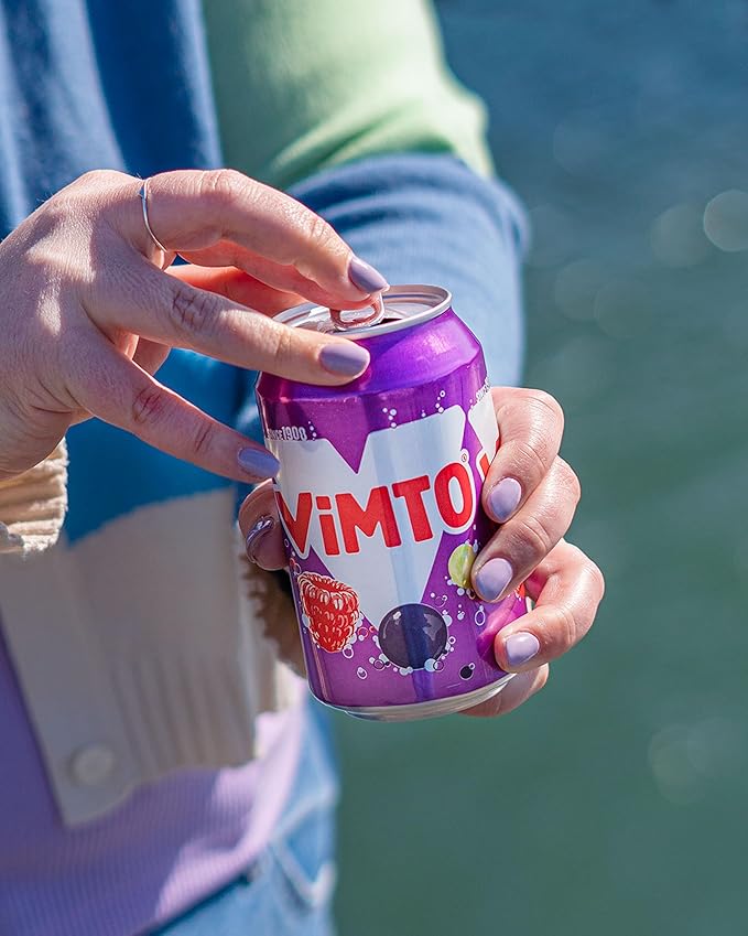 Vimto Fizzy Mixed Fruit Juice Drink 6 x 330ml