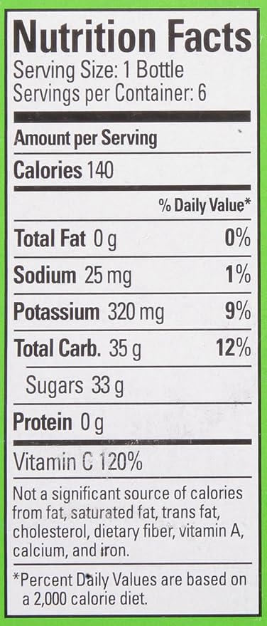 Juicy Juice Apple 10 Ounce 6 Bottles (Pack of 4)